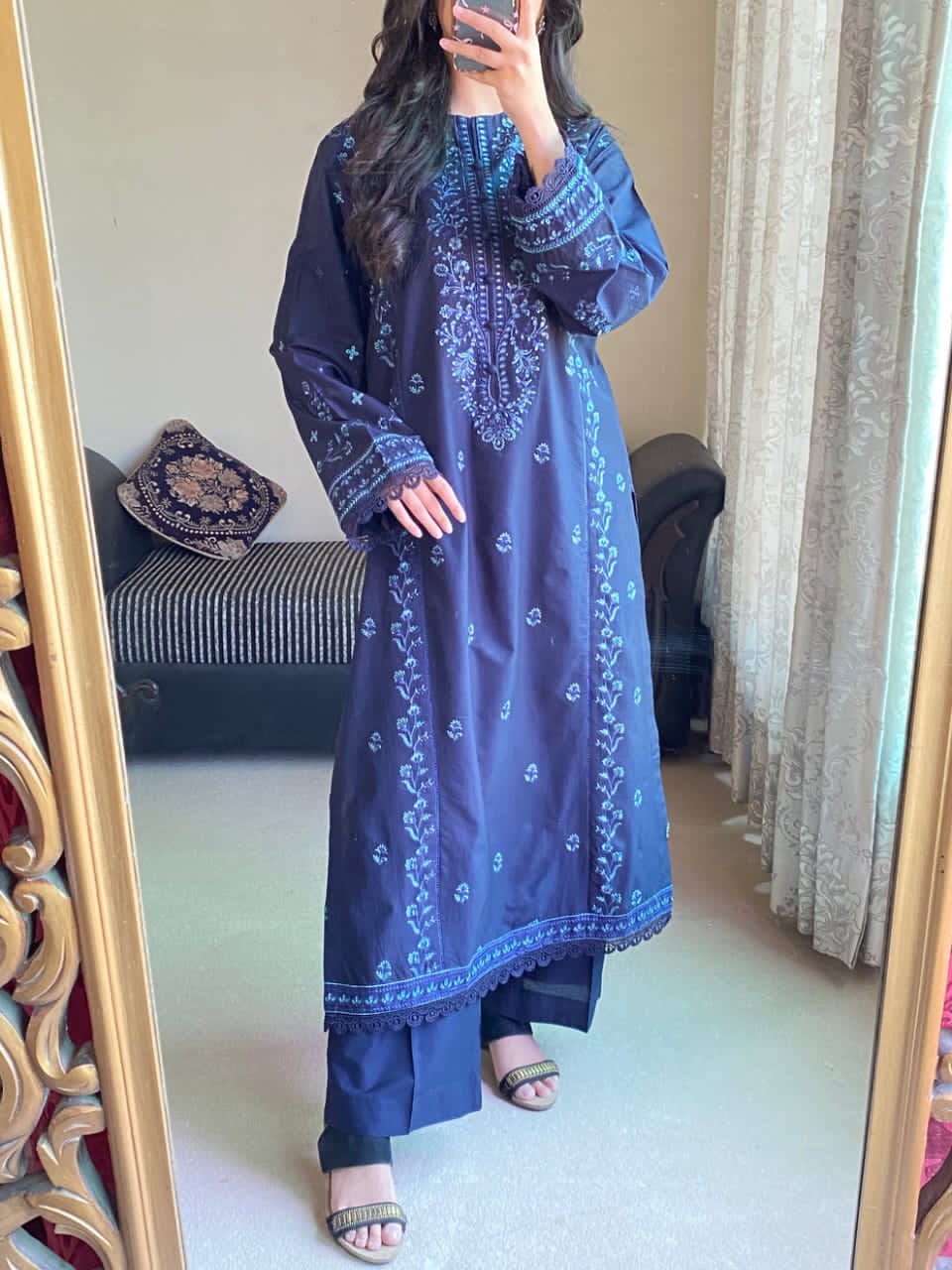 ZIMAL BLUE LAWN 2PC