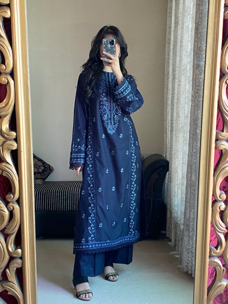 ZIMAL BLUE LAWN 2PC
