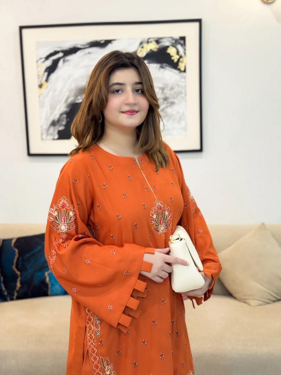 ZOBIA 2PC ( FARSHI SHALWAR )